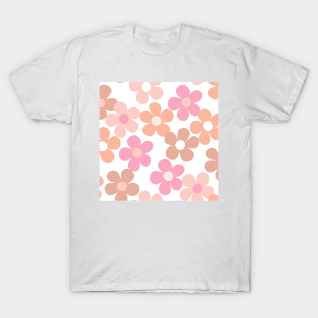 Daisy Pattern T-Shirt by Salty Siren Studios